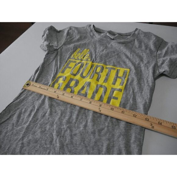 Heather Gray 'Hello Fourth Grade' Tee 10 - Picture 3 of 7